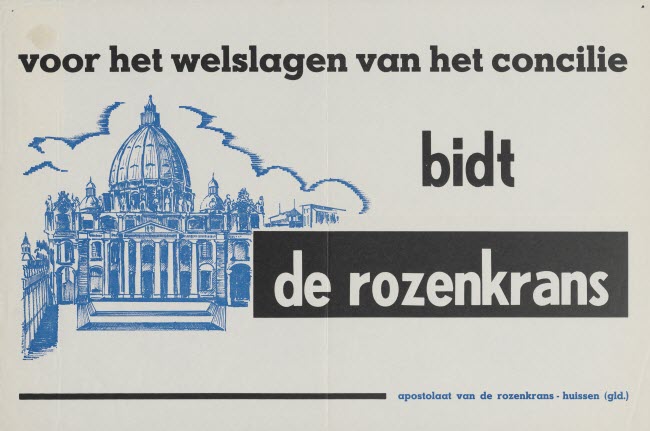 Voor het welslagen van het Concilie, bidt de rozenkrans
