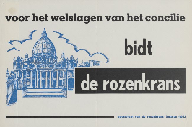 Voor het welslagen van het Concilie, bidt de rozenkrans