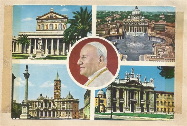 Postkaart uit het Vaticaan, 1962