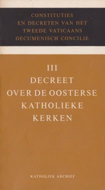 Decreet over de Oosterse Katholieke Kerken, Orientalium Ecclesiarum