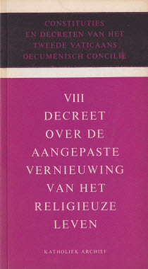 Decreet over de aangepaste vernieuwing van het religieuze leven, Perfectae caritatis