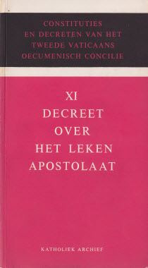 Decreet over het lekenapostolaat, Apostolicam actuositatem