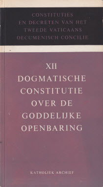 Constitutie over goddelijke openbaring, Dei Verbum