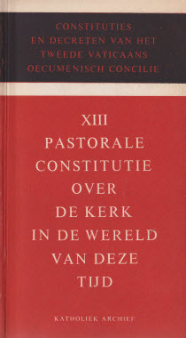 Pastorale constitutie over de Kerk in de wereld van deze tijd, Gaudium et spes