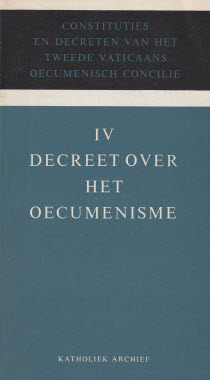 Decreet over het oecumenisme, Unitatis redintegratio